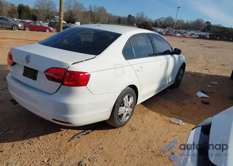 2012 Volkswagen Jetta 2.0L S from USA, damaged, VIN 3VW2K7AJ8CM349215